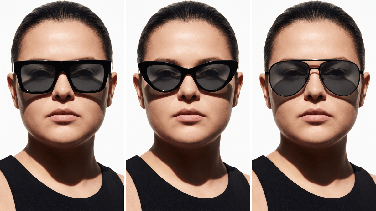 Best Sunglasses for a Round Face: Square, Rectangle and Cat-Eye Picks - OptiVision