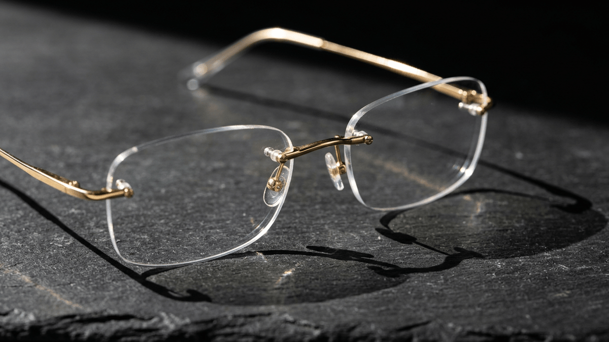 Rimless Glasses: The Lightest Way to Wear Prescription Frames - OptiVision