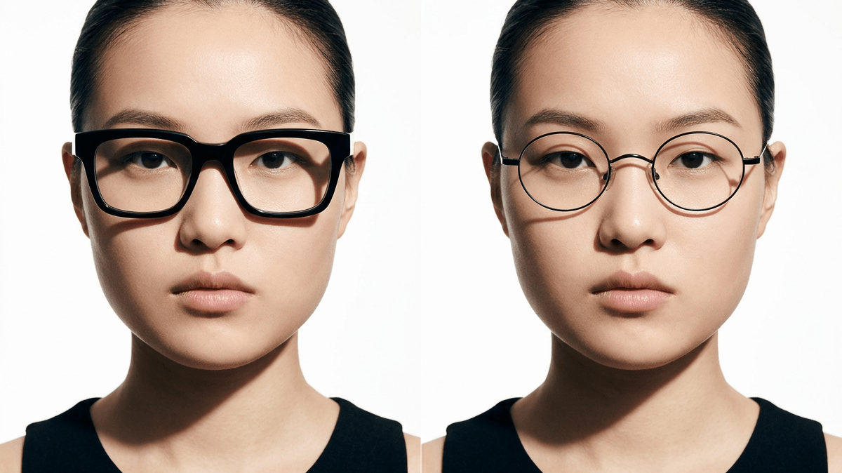 Best Glasses for a Round Face: Frames That Add Angles - OptiVision