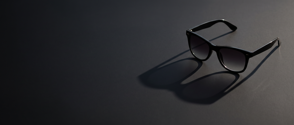 Sunglasses with tinted prescription lenses