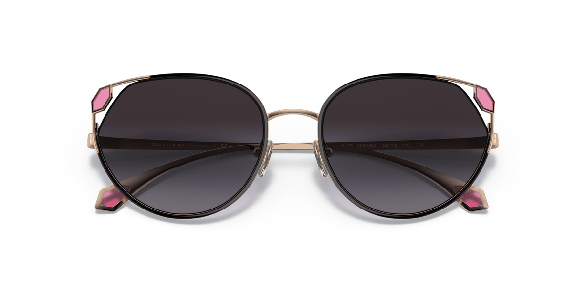 Bvlgari BV6177 Cat Eye Sunglasses -BVLGARI Sunglasses- Optivision