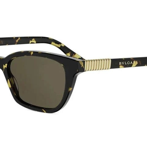 Bvlgari BV40098I Tubogas Rectangle Sunglasses -BVLGARI Sunglasses- Optivision