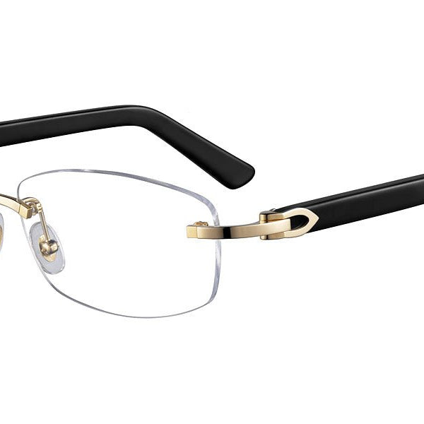 Cartier CT0048O Rectangle Eyeglasses -CARTIER Eyeglasses- Optivision