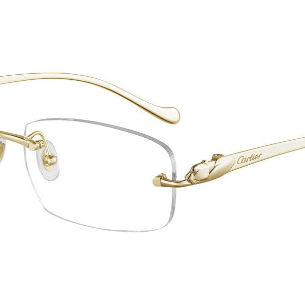 Cartier CT0061O Panthère de Cartier Rectangle Eyeglasses -CARTIER Eyeglasses- Optivision
