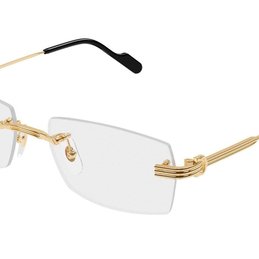 Cartier CT0578O Rectangle Eyeglasses -CARTIER Eyeglasses- Optivision