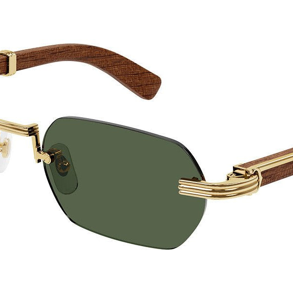 Cartier CT0362S Rectangle Sunglasses -CARTIER Sunglasses- Optivision