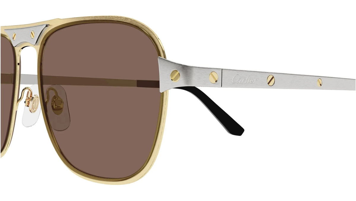 Cartier CT0532S Square Sunglasses -CARTIER Sunglasses- Optivision
