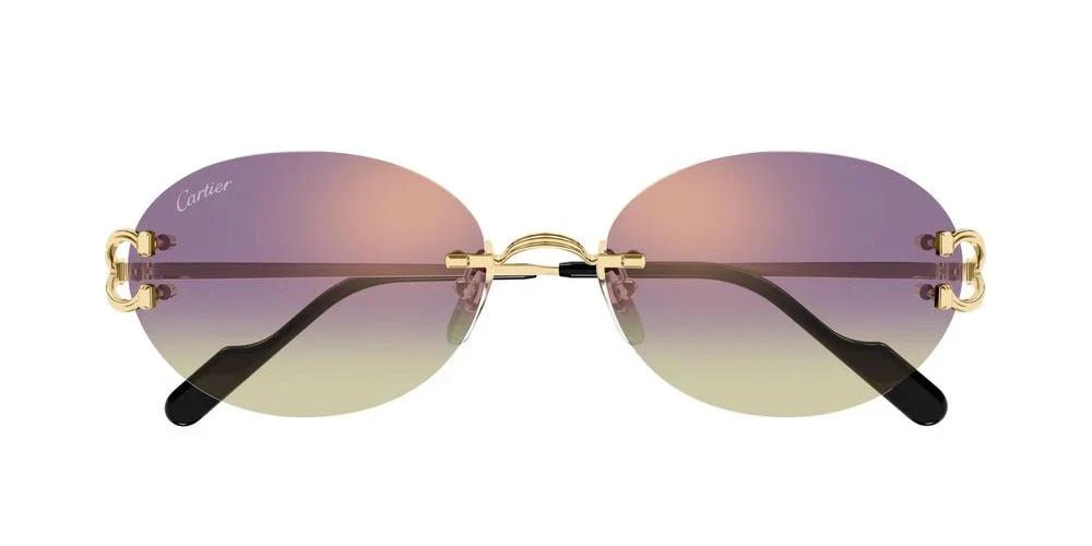 Cartier CT0551S Oval Sunglasses -CARTIER Sunglasses- Optivision