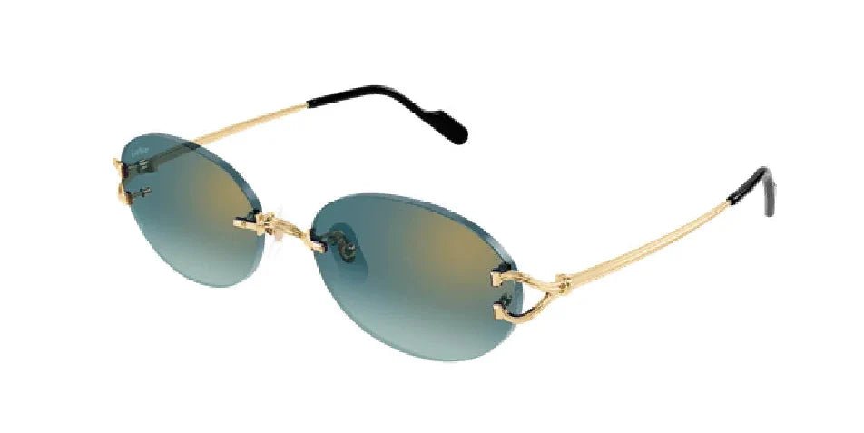 Cartier CT0551S Oval Sunglasses -CARTIER Sunglasses- Optivision