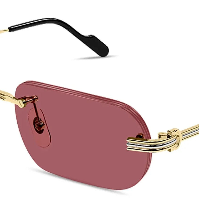 Cartier CT0577S Rectangle Sunglasses -CARTIER Sunglasses- Optivision