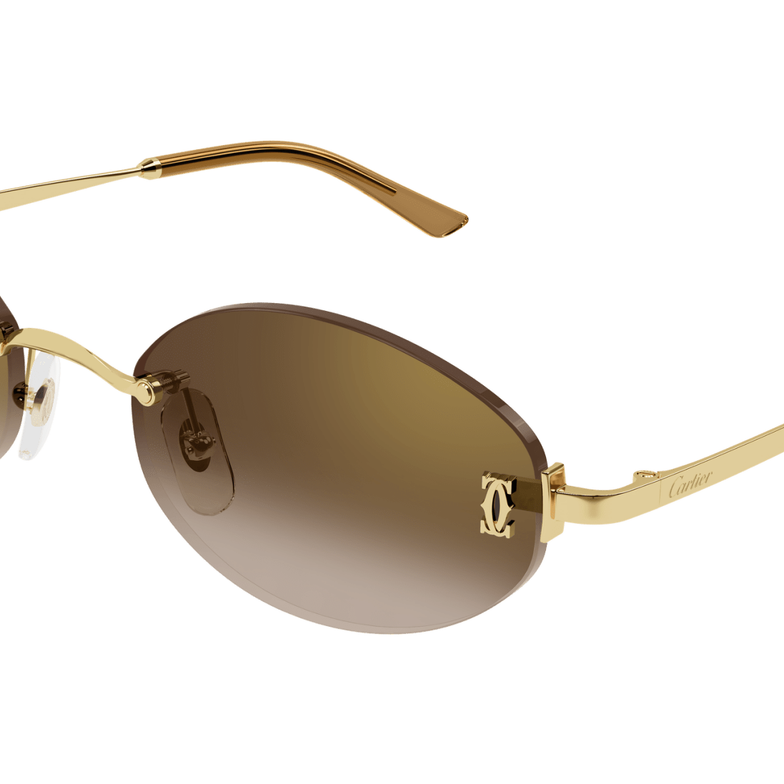 Cartier CT0592S Oval Sunglasses -CARTIER Sunglasses- Optivision