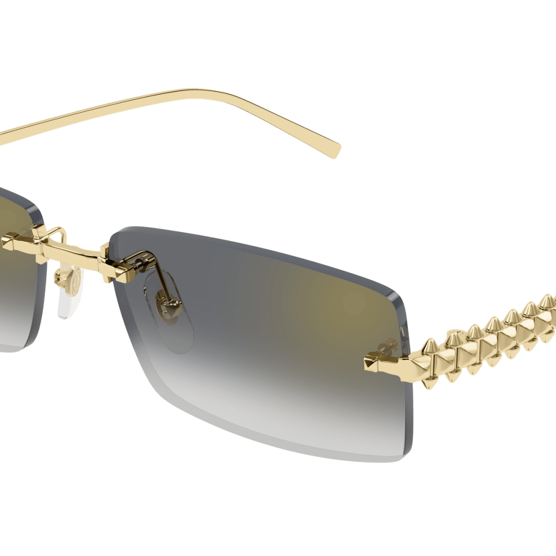 Cartier CT0604S Rectangle Sunglasses -CARTIER Sunglasses- Optivision