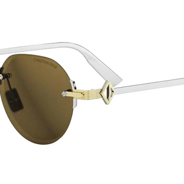 Dior DM40162F CD Diamond Round Sunglasses