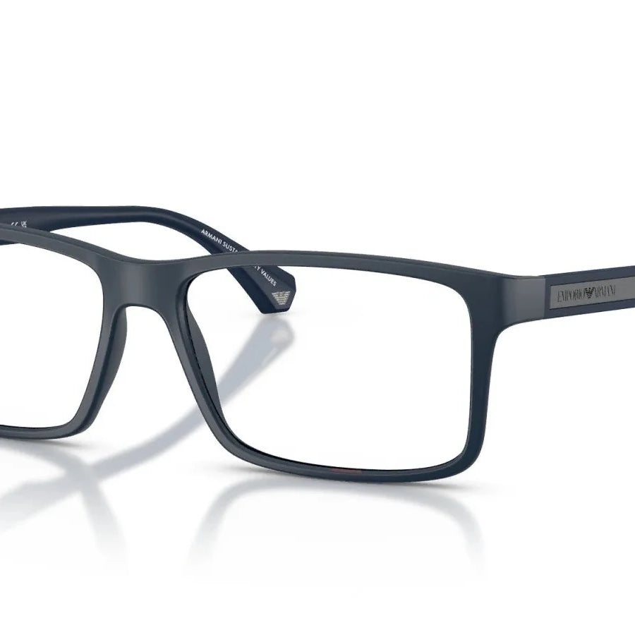 نظارة Emporio Armani EA3038 الطبية مستطيلة الشكل