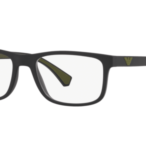 Emporio Armani EA3147 Rectangle Eyeglasses -EMPORIO ARMANI Eyeglasses- Optivision