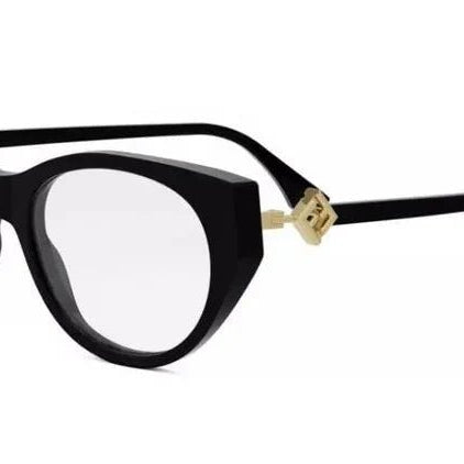 Fendi FE50099I Ff Diamonds Cat Eye Eyeglasses -FENDI Eyeglasses- Optivision