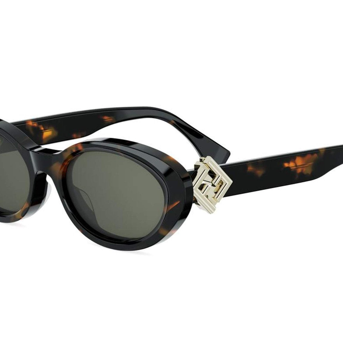 Fendi FE40140U Ff Diamonds Oval Sunglasses -FENDI Sunglasses- Optivision
