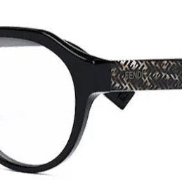 Fendi FE50049I Bilayer Round Eyeglasses -FENDI Eyeglasses- Optivision