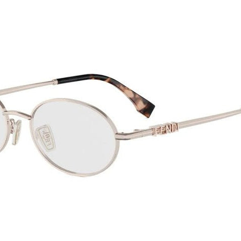 Fendi FE50140U Fendigraphy Oval Eyeglasses -FENDI Eyeglasses- Optivision