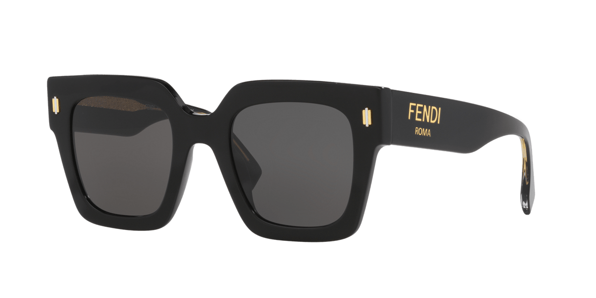 Fendi FE40101I Roma Square Sunglasses -FENDI Sunglasses- Optivision