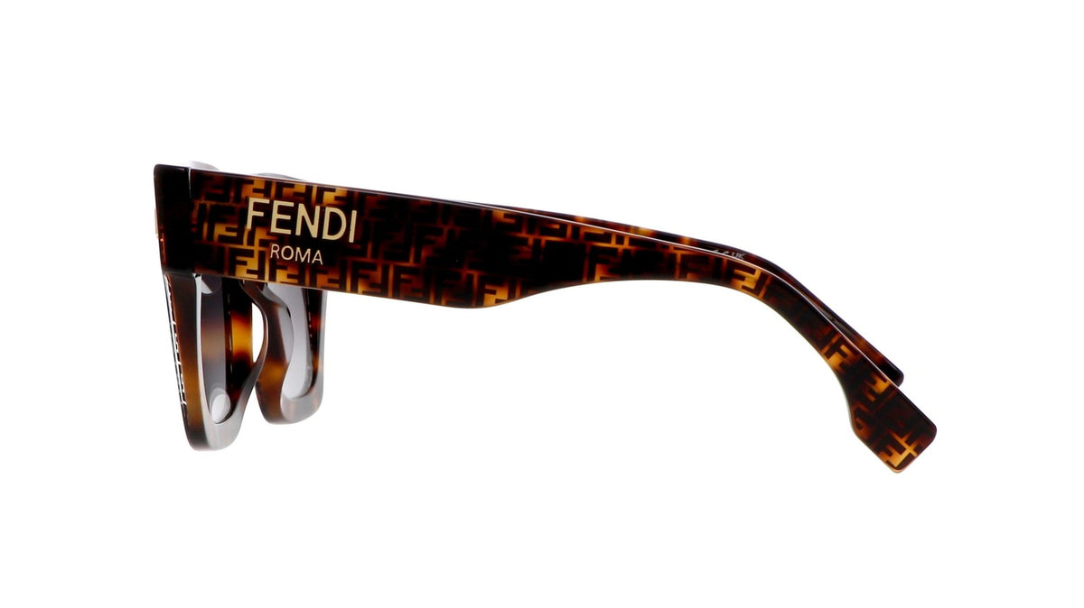 Fendi FE40101I Roma Square Sunglasses -FENDI Sunglasses- Optivision