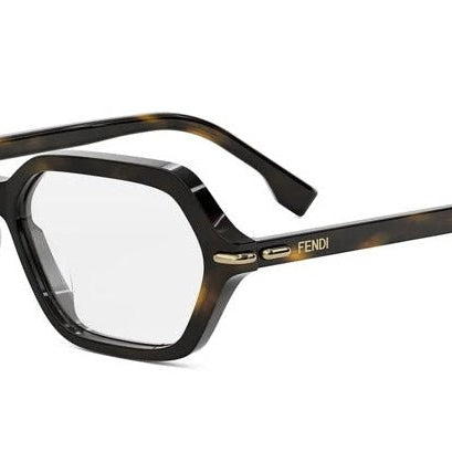Fendi FE50125I Selleria Square Eyeglasses -FENDI Eyeglasses- Optivision
