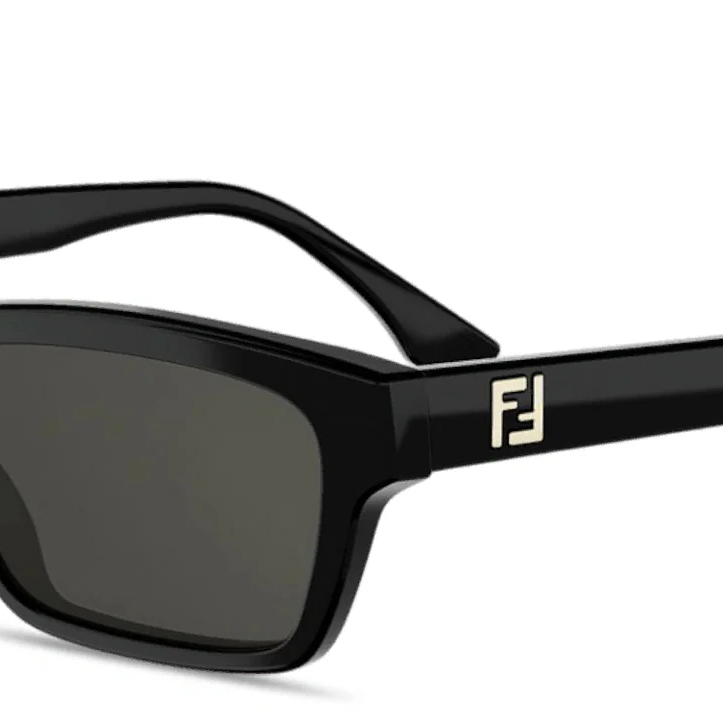 نظارات شمسية Fendi FE40199I بتصميم عين القطة المربع FF