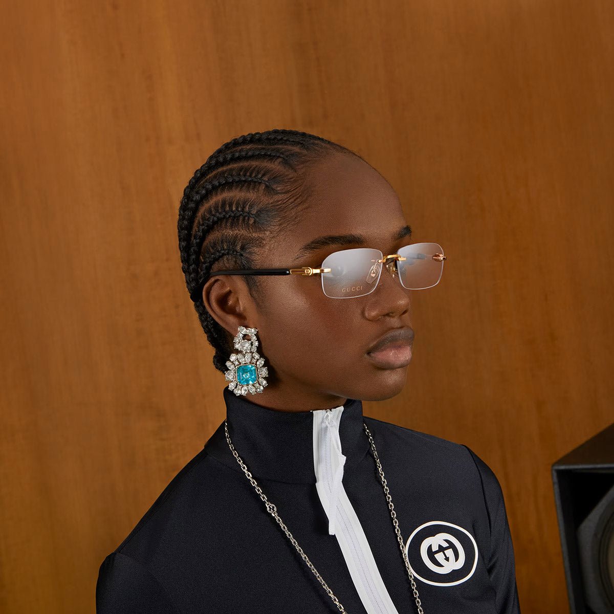 GUCCI GG1221O Logo -GUCCI Eyeglasses- Optivision