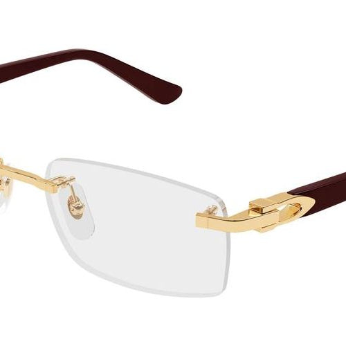 Cartier CT0607OJ Rectangle Eyeglasses -CARTIER Eyeglasses- Optivision