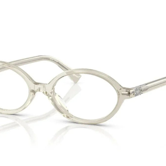 Miu Miu MU 01XV Oval Eyeglasses -MIU MIU Eyeglasses- Optivision