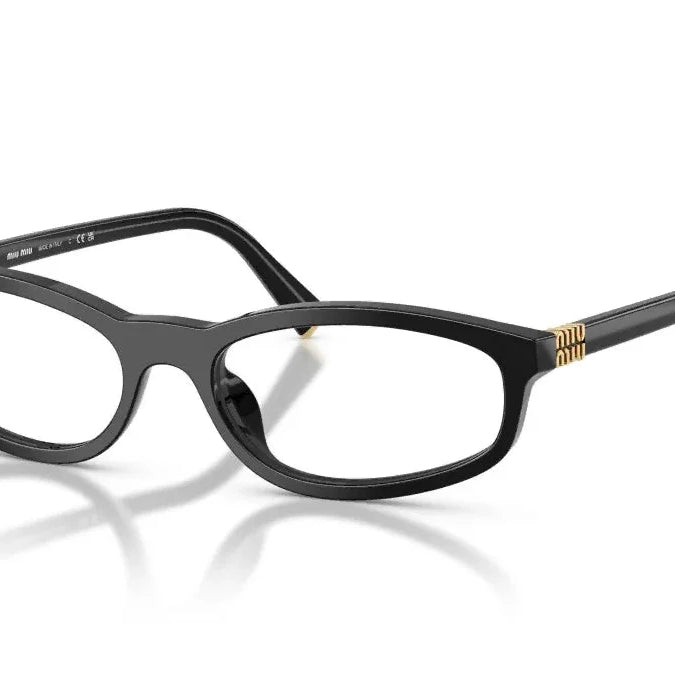 Miu Miu MU 01ZV Oval Eyeglasses -MIU MIU Eyeglasses- Optivision