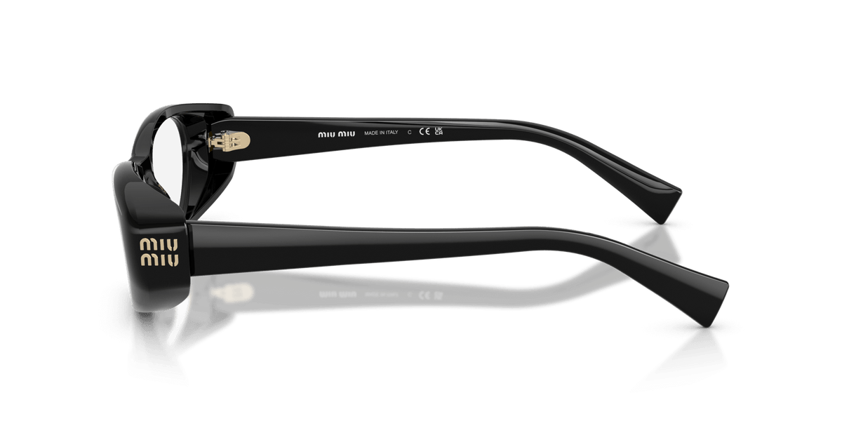 Miu Miu MU 03ZV Oval Eyeglasses -MIU MIU Eyeglasses- Optivision