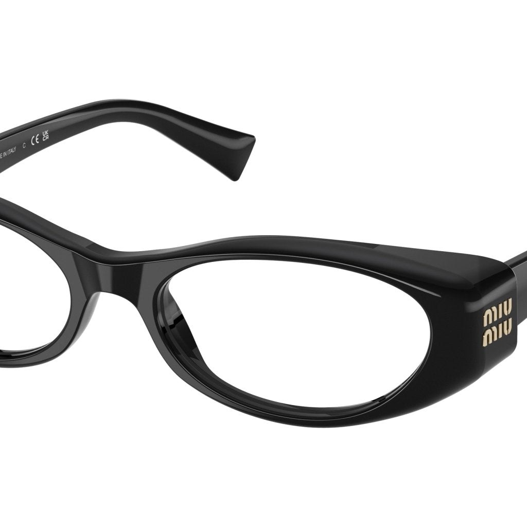 Miu Miu MU 03ZV Oval Eyeglasses -MIU MIU Eyeglasses- Optivision