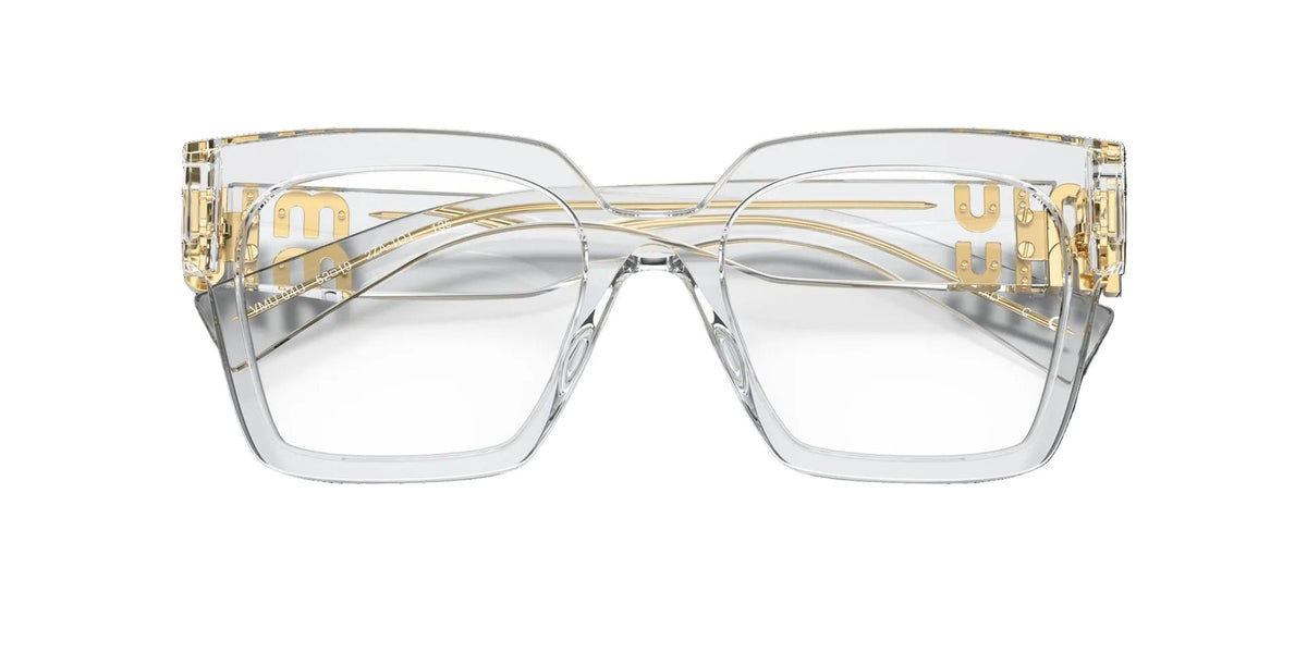 Miu Miu MU 04UV Square Eyeglasses -MIU MIU Eyeglasses- Optivision