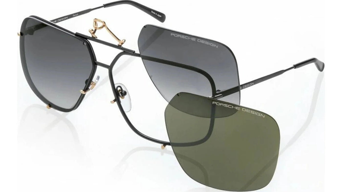PORSCHE DESIGN P8928 Squared Aviator -PORSCHE DESIGN Sunglasses- OptiVision