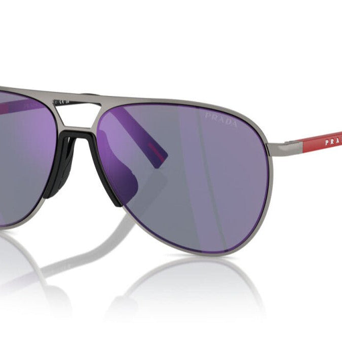 Prada Linea Rossa PS 53ZS Pilot Sunglasses -PRADA LINEA ROSSA Sunglasses- Optivision
