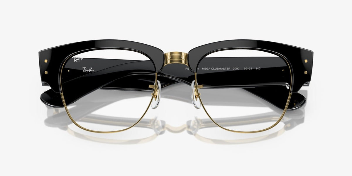 Ray-Ban RX0316V Mega Clubmaster Square Eyeglasses -RAY-BAN Eyeglasses- Optivision