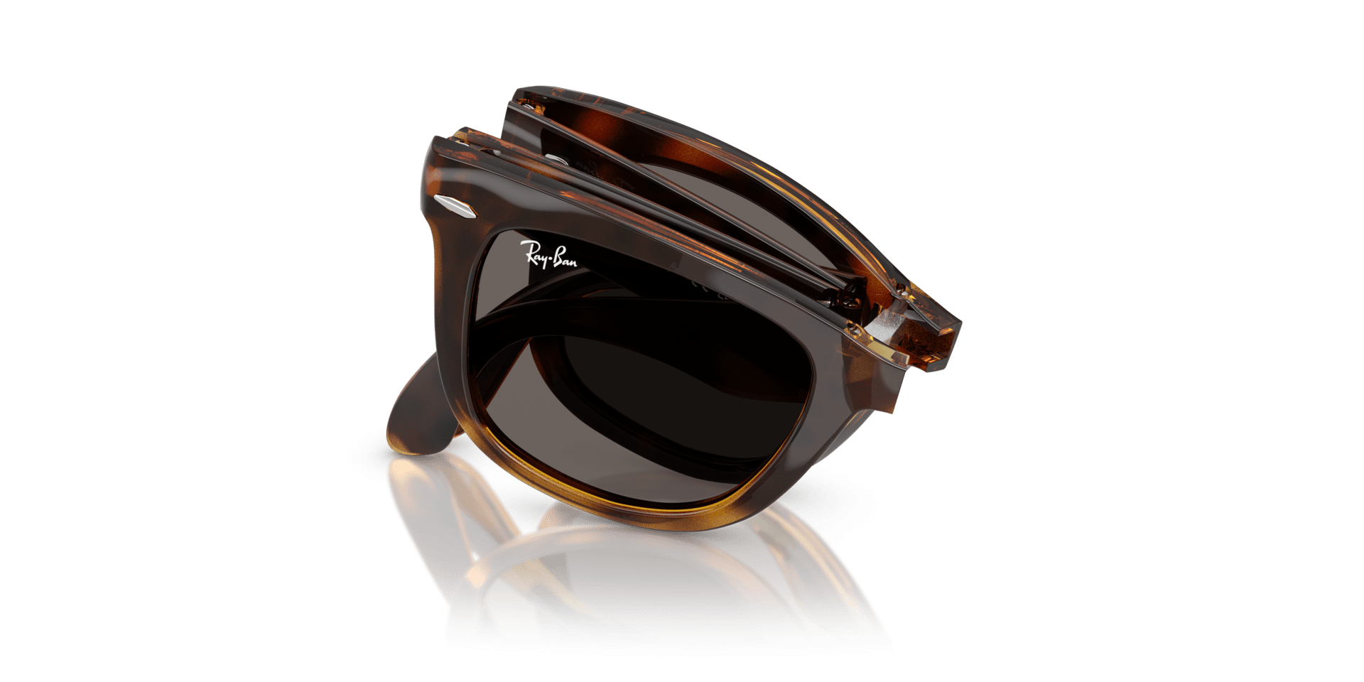 RAY-BAN RB4105 FOLDING WAYFARER -RAY-BAN Sunglasses- Optivision