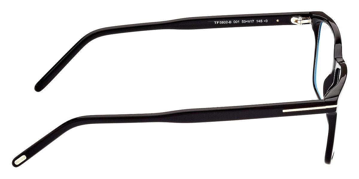 TOM FORD FT5802-B Rectangle -TOM FORD Eyeglasses- Optivision