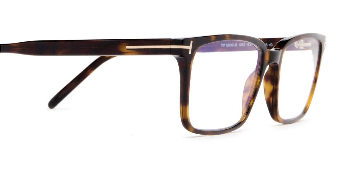 TOM FORD FT5802-B Rectangle -TOM FORD Eyeglasses- Optivision
