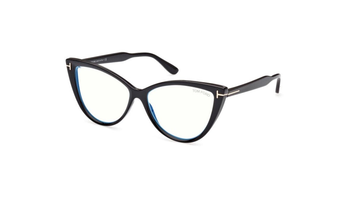 TOM FORD FT5843-B Cat-Eye -TOM FORD Eyeglasses- Optivision