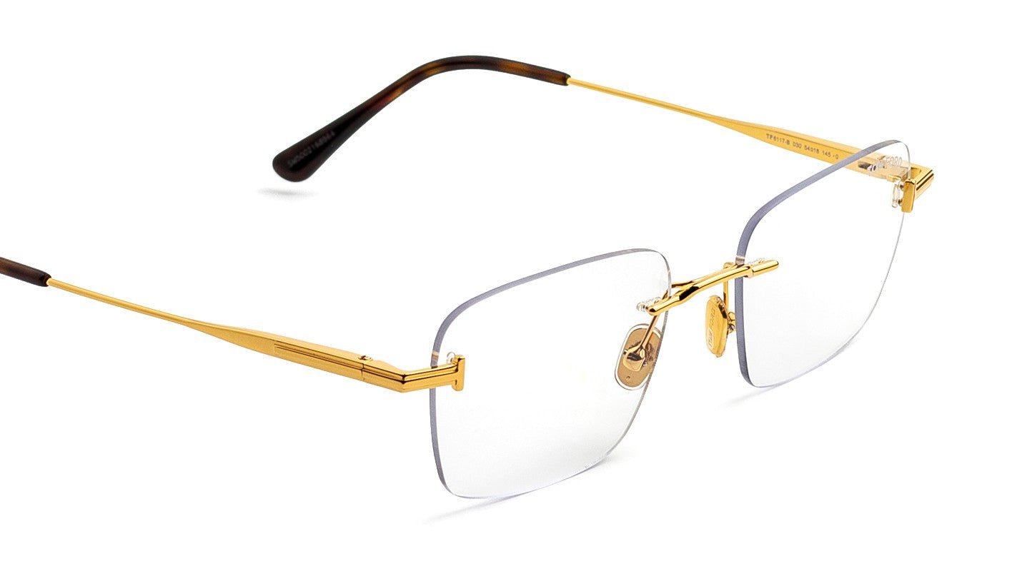 TOM FORD FT6117-B Rectangle -TOM FORD Eyeglasses- Optivision
