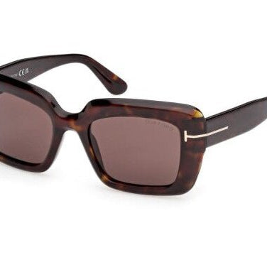 Tom Ford FT1318 Leila-02 Rectangle Sunglasses -TOM FORD Sunglasses- Optivision