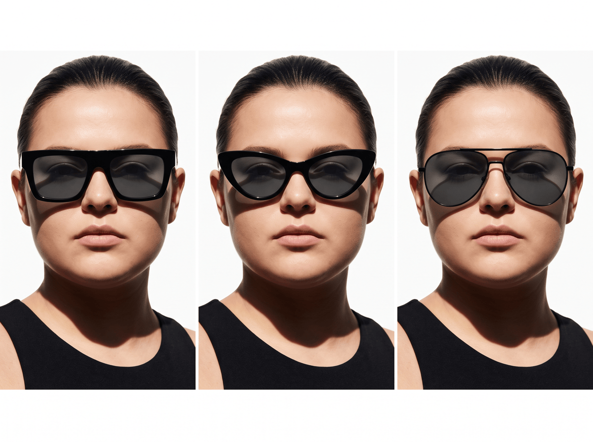 Best Sunglasses for a Round Face: Square, Rectangle and Cat-Eye Picks - OptiVision