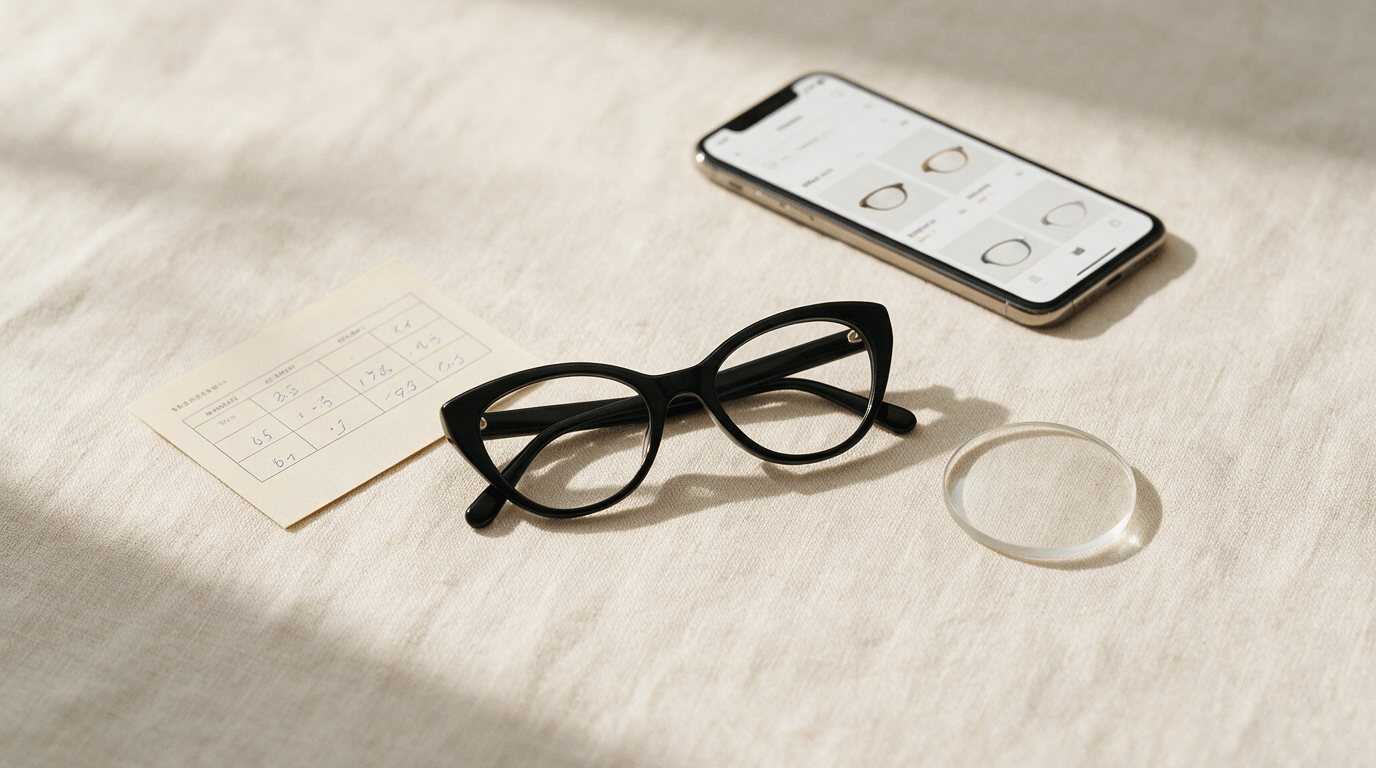 Prescription Glasses in the UAE: How Ordering Designer Frames and Lenses Online Works - OptiVision