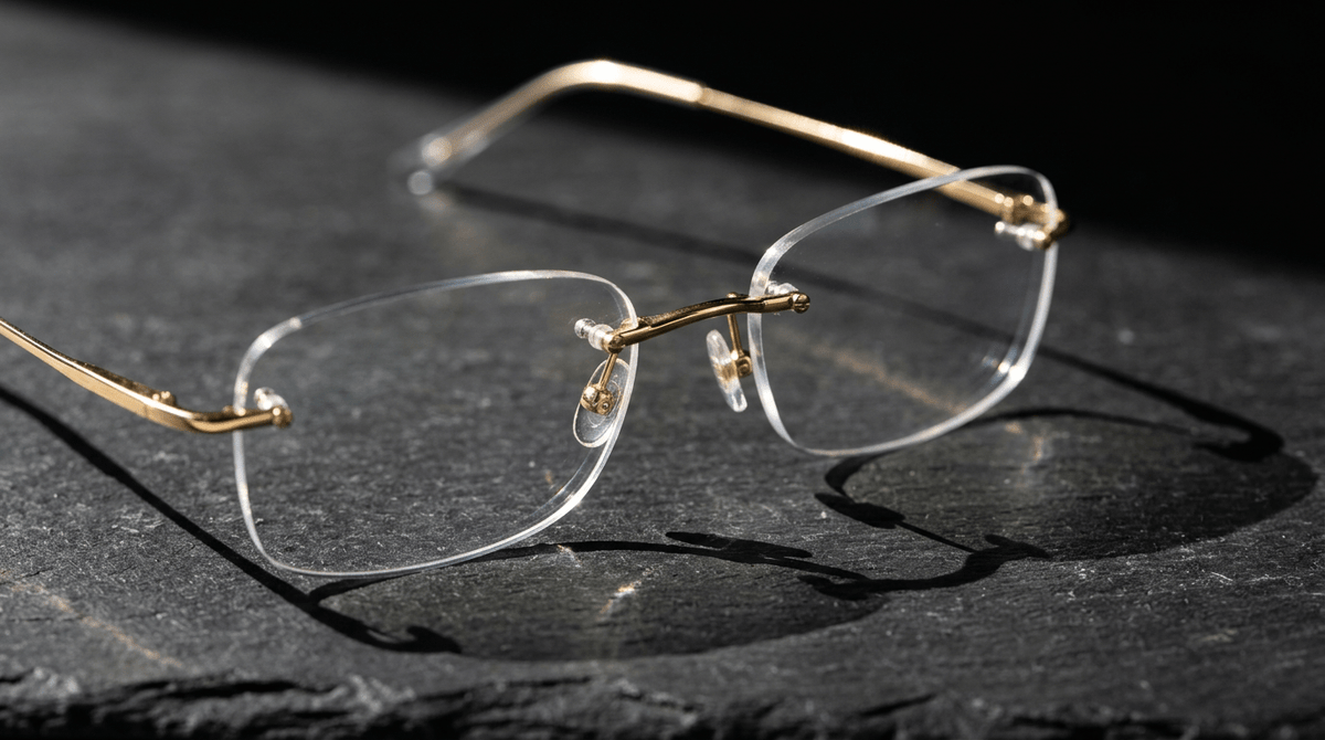Rimless Glasses: The Lightest Way to Wear Prescription Frames - OptiVision
