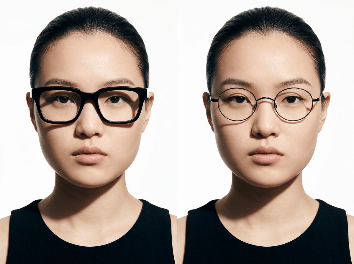 Best Glasses for a Round Face: Frames That Add Angles - OptiVision