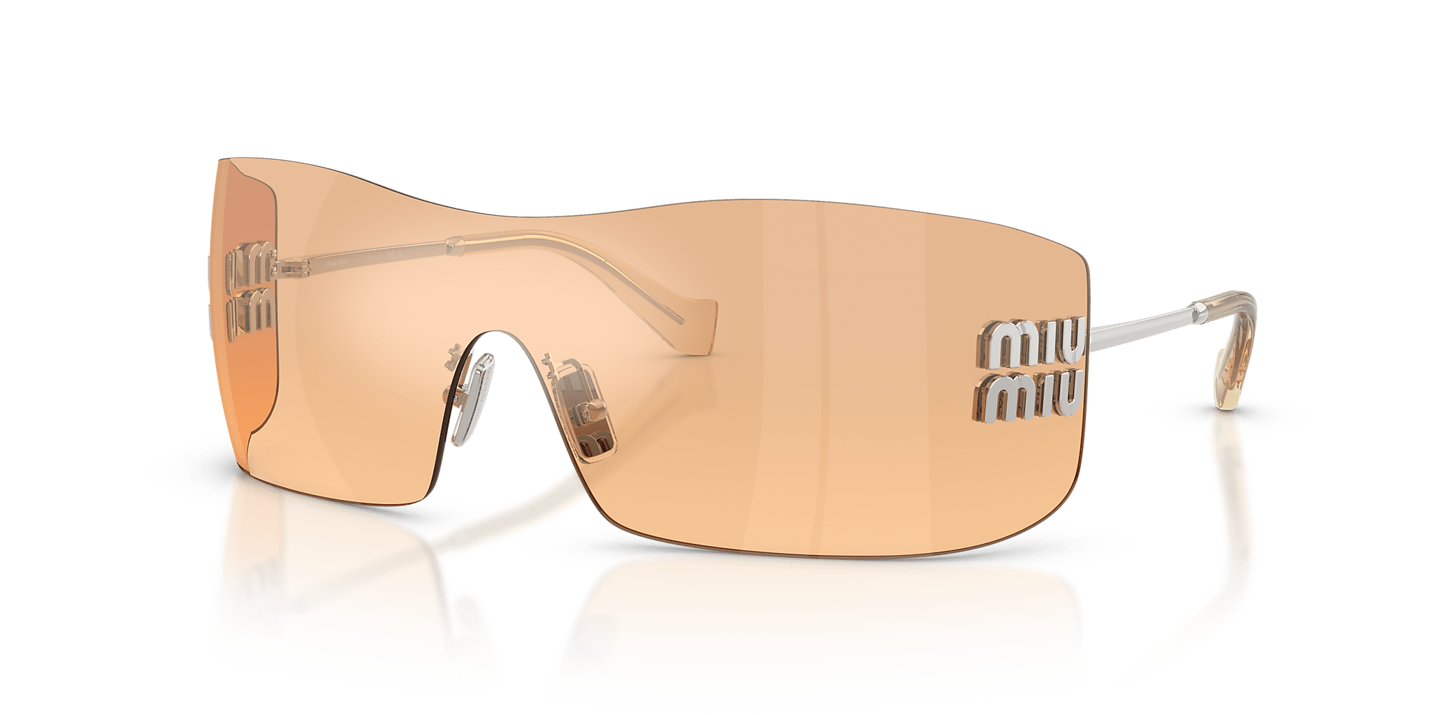 Miu Miu MU B53S Rectangle Sunglasses -MIU MIU Sunglasses- Optivision
