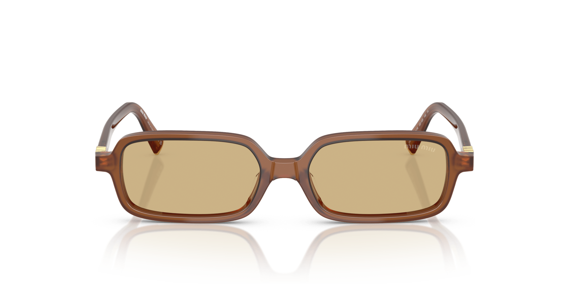 Miu Miu MU 11ZS Rectangle Sunglasses -MIU MIU Sunglasses- Optivision