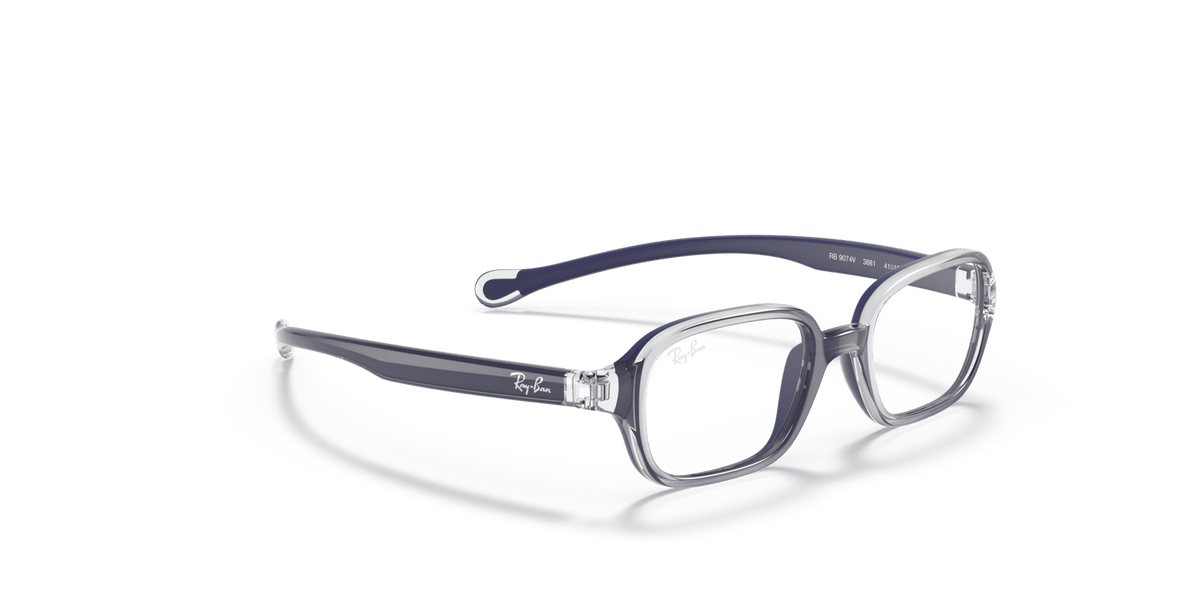 Ray-Ban RY9074V Rectangle Eyeglasses -RAY-BAN KIDS Eyeglasses- Optivision